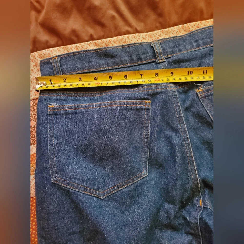 CHI PANTS SANTA CRUZ ORIGINAL 84-91 RUN BLUE JEANS 34 100% COTTON NWOT